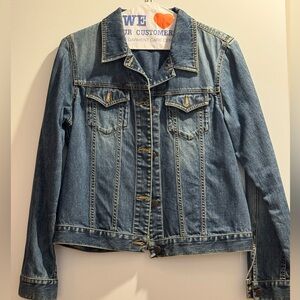 LIKE NEW! Classic! Abercrombie & Fitch Vintage Jean Jacket Cotton Sz M
